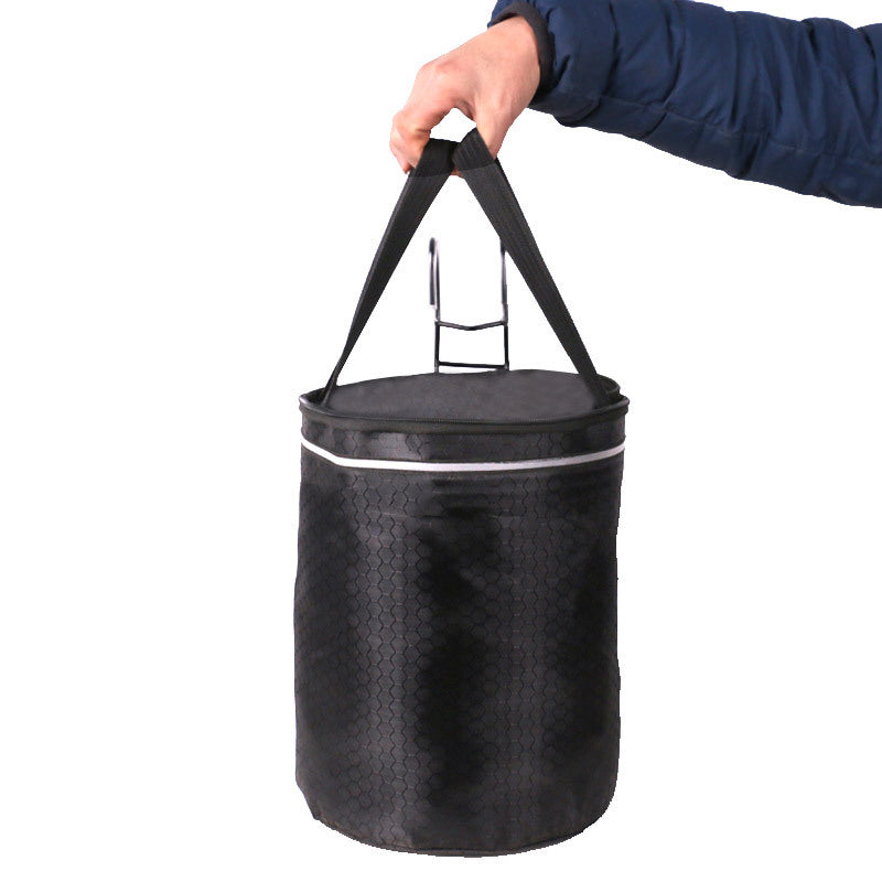 Saliekamais velosipēda priekšējais grozs